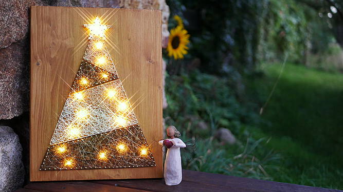 Weihnachten mit Licht